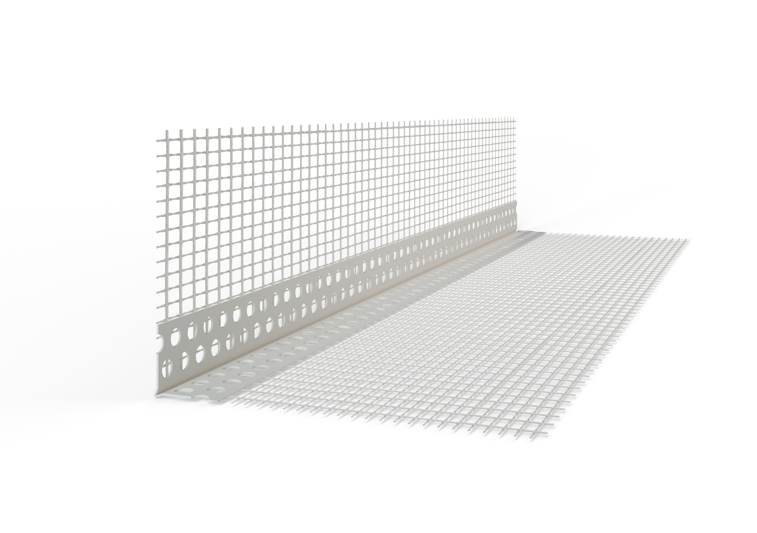 Colțar PVC elastic,pentru fațadă 10*15/2,5 m